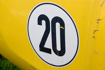 20 kmh Schild 3
