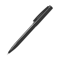 Silhouette pen personal stationery black color only