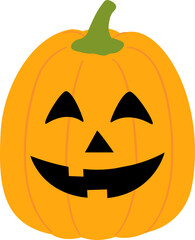 Halloween pumpkin icon vector
Jack o lantern pumpkin for Halloween design