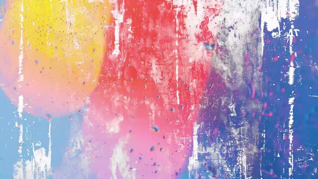 slideshow  grunge overlay mode bokeh rainbow light effect 