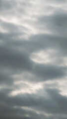 Cloudy vertical background