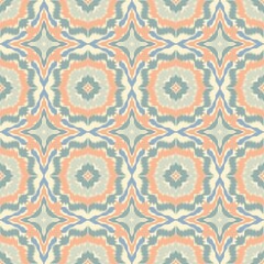 Seamless Ikat ethnic traditional Textile pattern geometric abstract folklore ornament Tribal ethnic illustration background design for print, clothing, scarf