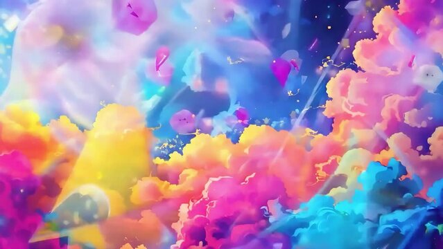 The image  is a colorThe image  is a colorful explosion of paint and powder.
Examples
Test Image	Description Type
	
Detailed
	
Brief
	
Detailed
Examplesful explosion of paint and powder.