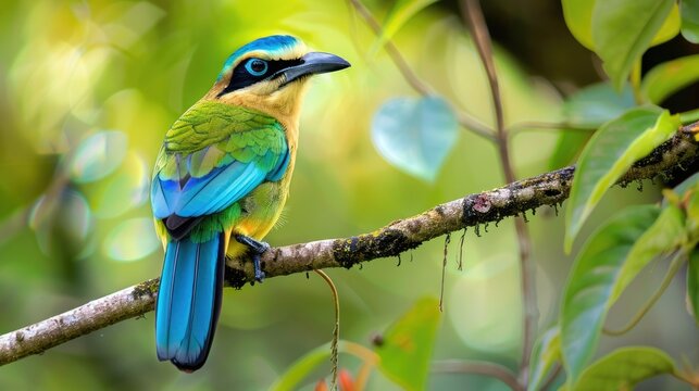 Torogoz: Colourful Bird of Central America's Tropical Forests