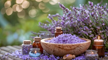 Rejuvenating Lavender Thai Massage with Candle and Slate - Relax and Recover with Health Spa and