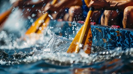 Dragon boat racing is a traditional Chinese sport that has been around for centuries. It is a team sport that requires strength, coordination, and teamwork.