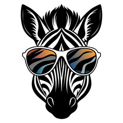 black and white mask