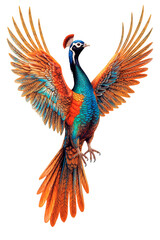 Pheasant Image for Stickers, T-Shirt Print, Cap, Mug, Slippers, Mousepad, with Transparent Background PNG