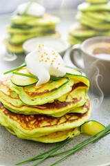zucchini pancakes