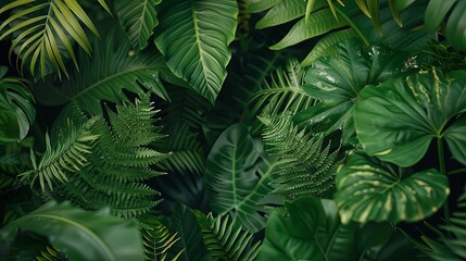 lush green foliage, suitable for use as a background