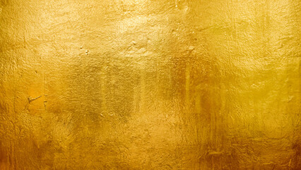 Elegant Luxury Background, Gleaming Gold Wall Texture