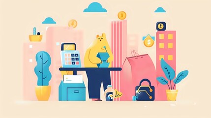 Mortgage Banker assisting clients with paperwork and financial documents for home loans