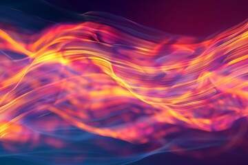 Obraz premium NTSC - Video Background 2053: Abstract film leader forms flicker and pulse (Loop).