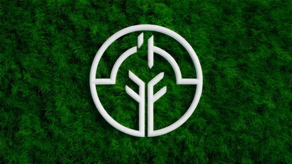 Obraz premium Sustainable Power: Green Energy Tomorrow