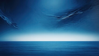 Abstract blue silk wave cool background
