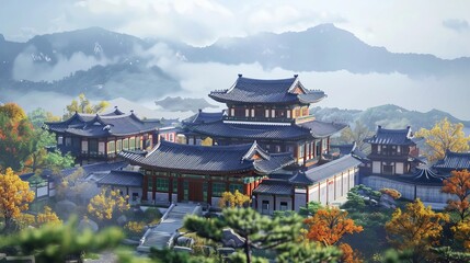 Traditional Korean architect