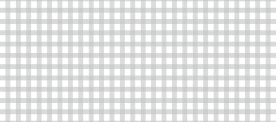 Grey gingham fabric square checkered seamless pattern vintage background.