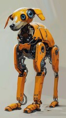 A sanctuary for retired robot pets, providing a safe and comfortable environment for decommissioned companions