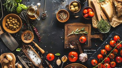 Rustic Abundance: A Culinary Canvas