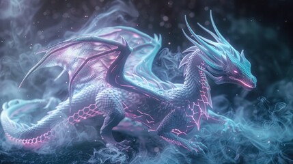 fantasy dragon.
