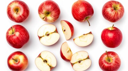 Naklejka na ściany i meble Apple pie, apple blossom, apples, Apple Stock photo.