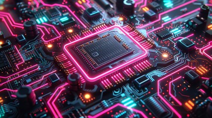 Obraz premium A hightech