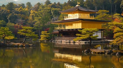 Discover the mystical allure of the ancient city of Kyoto, Japan, with its serene temples, traditional tea houses, and breathtaking gardens.