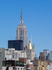 Manhattan skyline with the Empire State Building