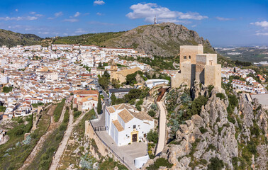 Luque, Islamic castle, Hermitage of the Rosary and Parish of Our Lady of the Assumption, province...