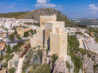 Luque, Islamic castle of Luque and Parish of Our Lady of the Assumption,province of Córdoba,...