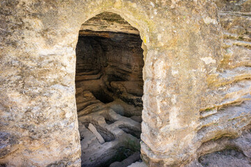 necropolis of Urso, the Caves of Osuna, Osuna, province of Seville, Andalusia, Spain