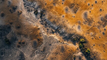 Above the African Heartland: Drone Scenery