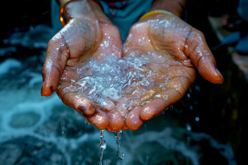 Illuminate the importance of cleanliness with a photo portraying hands applying hand sanitizer, a poignant reminder on World Hand Hygiene Day.