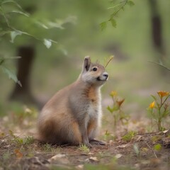 squirrel in the forest