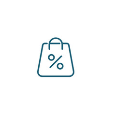 black friday vector icon , friday sales vector icon , shopping line icon