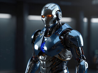 A robot, a robot with artificial intelligence