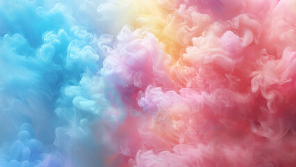 Fototapeta premium pastel rainbow colours abstract background 