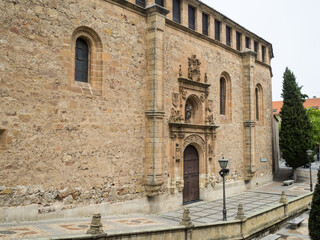 Las Duenas Convent facade, Salamanca