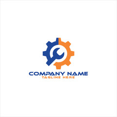 auto repair automotive logo template
