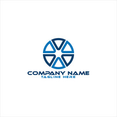 auto repair automotive logo template
