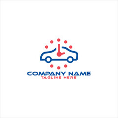 Auto repair logo template design. Vector illustration
