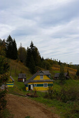 house in the mountains