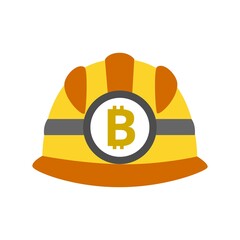 Cryptocurrency Mining Helmet Concept