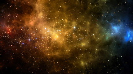 Fototapeta premium Stellar Nebula Brilliance