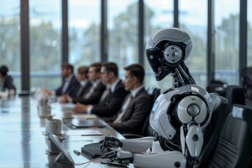 chatgpt, office, robot, ai, unemployment, llm, dystopic, corporate, openai, future, anthropic, automation
