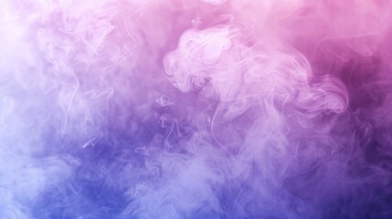 A purple smoke with a blue background