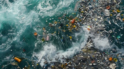 Delve into the challenges faced by authorities in containing and mitigating a large-scale ocean pollution event