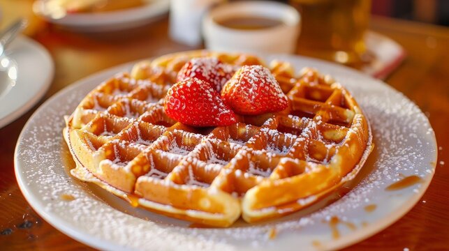 national waffle day  