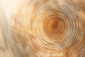 High-resolution image showcasing the intricate natural pattern of tree rings in warm light, perfect for backgrounds, woodworking concepts, and environmental studies
