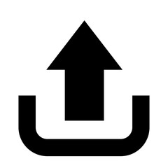 Upload icon download add cloud arrow symbol flat vector illustration design